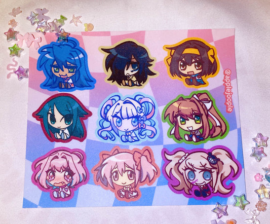 Best Girls Stickers group 1