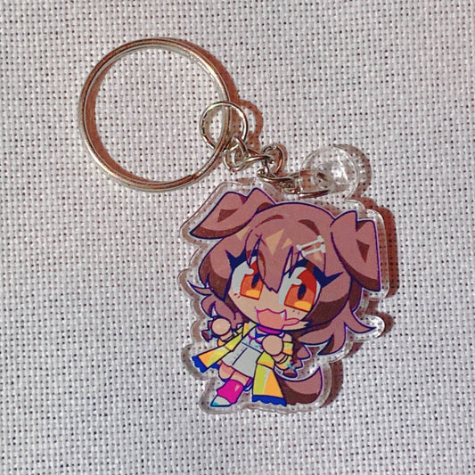 Vtuber Dog girl keychain